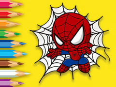 Játék Coloring Book: Baby Spiderman