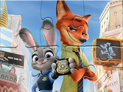 Játék Jigsaw Puzzle: Zootopia