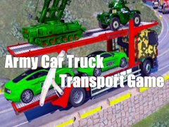 Játék Army Car Truck Transport Game