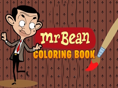 Játék Mr Bean Coloring Book