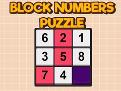 Játék Block Numbers Puzzle