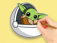 Játék Coloring Book: Master Yoda