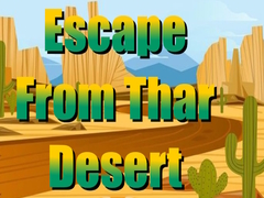 Játék Escape From Thar Desert