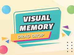 Játék Visual Memory Drag Drop