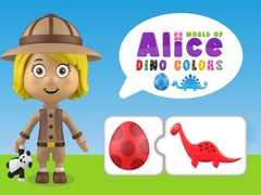 Játék World of Alice Dino Colors