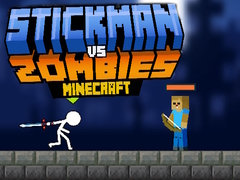 Játék Stickman vs Zombies Minecraft