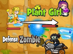 Játék Plant Girl Defense Zombie