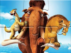 Játék Jigsaw Puzzle: Ice Age Adventures