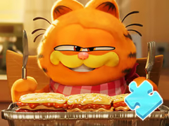 Játék Jigsaw Puzzle: Garfield And Lasagna