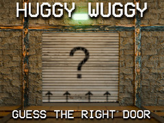 Játék Huggy Wuggy Guess the right door