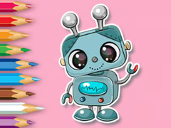 Játék Coloring Book: Smile Robot