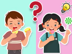 Játék Kids Quiz: What Do They Taste Like?