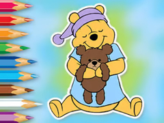 Játék Coloring Book: Winnie With Toy Bear