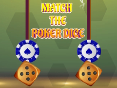 Játék Match The Poker Dice