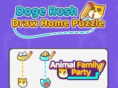 Játék Doge Rush : Draw Home Puzzle