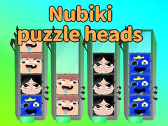 Játék Nubiki puzzle heads