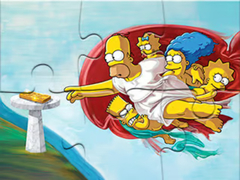 Játék Jigsaw Puzzle: Creation Of Simpsons