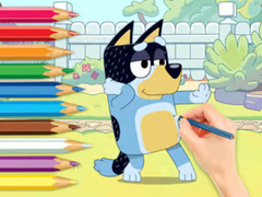 Játék Coloring Book: Bluey And Bingo