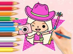 Játék Coloring Book: Toca Baca World