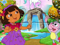 Játék Jigsaw Puzzle: Dora Wonderland