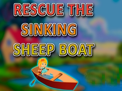 Játék Rescue the Sinking Sheep Boat