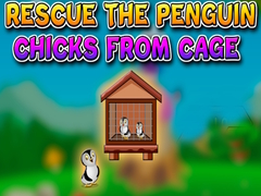 Játék Rescue the Penguin Chicks from Cage