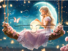 Játék Jigsaw Puzzle: Moon Fairy