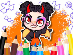 Játék Coloring Book: Avatar World Cute Devil