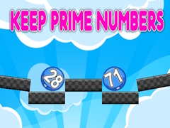 Játék Keep Prime Numbers