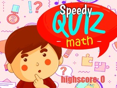 Játék Speedy Quiz Maths