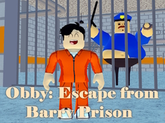 Játék Obby: Escape from Barry Prison