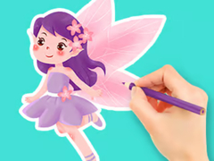 Játék Coloring Book: Flower Fairy