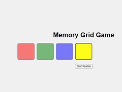 Játék Memory Grid