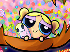 Játék Jigsaw Puzzle: Powerpuff Girl Halloween