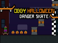 Játék Obby Halloween Danger Skate