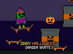 Játék Obby Halloween Danger Skate