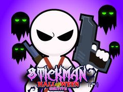 Játék Stickman Halloween Survive