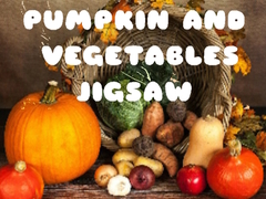 Játék Pumpkin and Vegetables Jigsaw