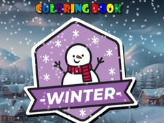 Játék Coloring book Winter 