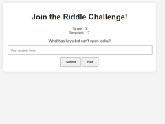 Játék Riddle Challenge 