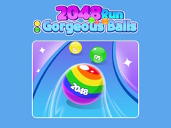 Játék 2048 Run: Gorgeous Balls 