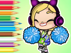 Játék Coloring Book: Avatar World Cheerleader