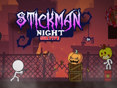 Játék Stickman Night Survive