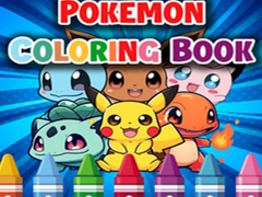 Játék Pokemon Coloring Book