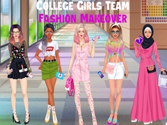 Játék College Girls Team Fashion Makeover