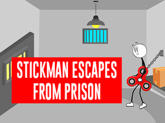 Játék Stickman Escapes From Prison