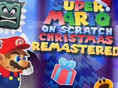 Játék Super Mario on Scratch Christmas Remastered