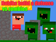 Játék Nubiks build a defense vs zombies