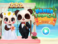 Játék Panda Tropical Wedding Story