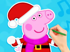 Játék Coloring Book: Peppa Pig Snowman